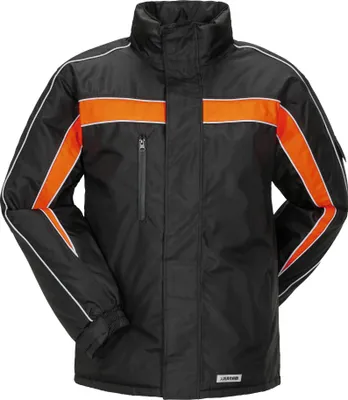 Produktbild von Planam Regenjacke Cosmic Gr. 2XL schwarz/orange
