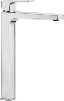 Produktbild von Design Maruna Chrom Waschtischarmatur Mit Hochschwenkarmatur Mit Klick-Klack-Ablauf Und Überlauf Mit Luftsprudler 4,5 L/Min