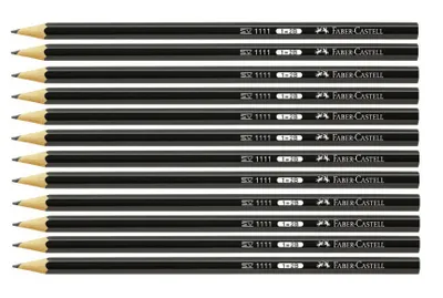 Produktbild von FABER-CASTELL Bleistift 1111 2B 12 Stk.