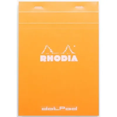 Produktbild von Rhodia DotPad Rhodia A5 80Bl orange