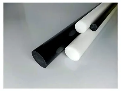 Produktbild von PET Rundstab Ø 20 mm, weiß, Länge 1000 mm