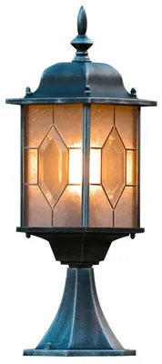 Immagine prodotto di Lampada da piedistallo Konstsmide Milano Lampada da piedistallo, alluminio laccato, nero/argento, vetro acile effetto cristallo al piombo