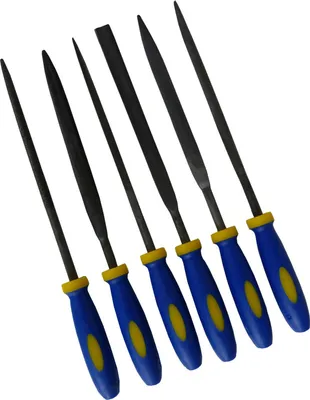 Produktbild von Standford Schlüsselfeilen Set Feile Feinfeile Mini Handfeile 6 tlg.