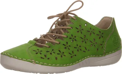 Produktbild von Rieker Schnürhalbschuhe in grün, Gr. 36