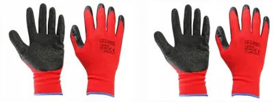 Produktbild von DBautomotive Arbeitshandschuhe Nylon Latex-beschichtet Gr. 6 2 Paar