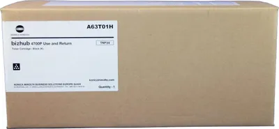 Produktbild von KONICA/MINOLTA Toner schwarz 4700P ca.20.000 Seiten, Rückgabe