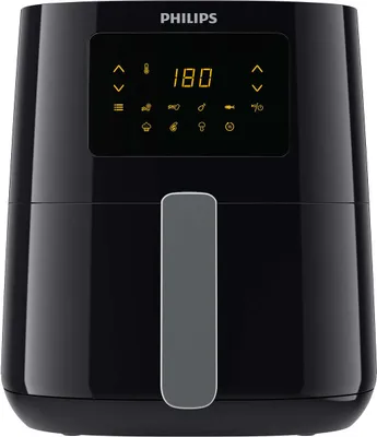 Philips Airfryer 3000 Serie, LCD-Display, 0,8 kg, schwarz (HD9252/70)