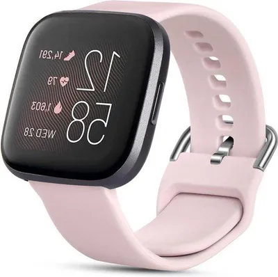 Image de Bracelet de sport en silicone pour les modèles Fitbit - design classique - réglable - bracelet de rechange compatible avec Fitbit.
