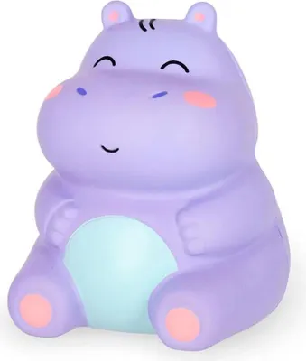 Produktbild von Legami Stress Less Anti-Stress Hippo, Stressball, Antistressball, Knautschfigur, Squishy, SQIF0008