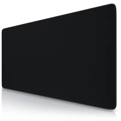 Image de Titanwolf - XXXL Tapis de souris surdimensionné 1000x500mm - Tapis de souris de jeu grand - 100x50 cm Sous-mains de table grande taille - améliore la précision et la vitesse - pour souris et clavier - Noir