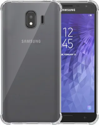 Obrázok produktu pre Smartphonica Puzdro na telefón vhodné pre Samsung Galaxy J4 Transparent Shockproof - nárazuvzdorné puzdro TPU SIlicone Backcover Case with Bumper Transparent