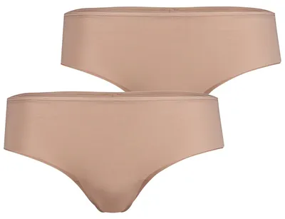 Produktbild von Skiny Damen Panty Advantage Modal Invisible Cheeky 2-Pack beige - Größe 38