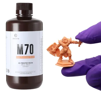 Immagine prodotto di Resina per stampanti 3D Zalm - Riempimento nanoscopico ad alta precisione - 1000 grammi