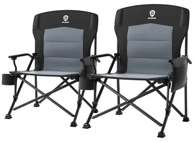 Productafbeelding van Extra Grote Opvouwbare Campingstoel tot 230 kg voor Buiten