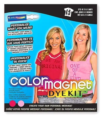 Immagine prodotto di Jacquard Colore Set di colori magnetici rosa rosso tintura tessile fai da te