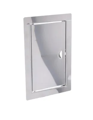 Immagine prodotto di Portello di ispezione in acciaio inox Sportello di ispezione Portello di manutenzione Chiusura a scatto 25x40 cm