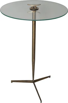 Produktbild von PTMD Beistelltisch mit Glasplatte 66 cm