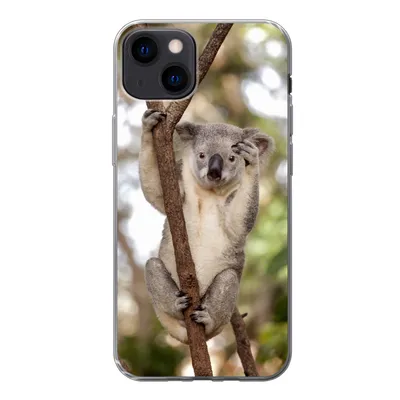 Produktbild von MuchoWow® Handyhülle Schutzhülle Hülle für iPhone 13 Koala - Äste - Tier - Kinder - Jungen - Mädchen Silikon Softcase Handy Hülle - Karteninhaber