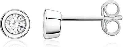 Produktbild von Hochwertige Ohrstecker 925 Silber Zirkonia SE0193