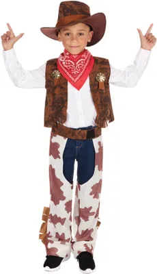 Produktbild von Kinder Kuhfell Cowboy-Kostüm