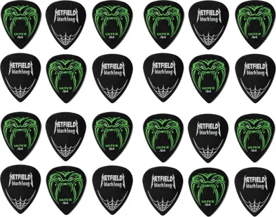Produktbild von 24x Dunlop Hetfield Black Fang, 0,94 mm, Ultex, schwarz