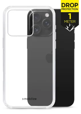 Produktbild von Mobilize Naked Protection Durchsichtig iPhone 16 Pro Hülle Hardcase Backcover Stoßfest - Transparent