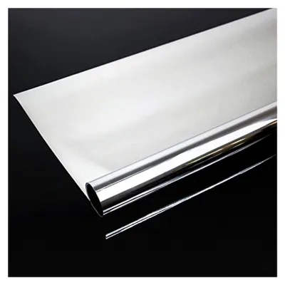 Produktbild von Fensterfolien Set Selbstklebende Spiegelfolie Silber 91cm Breite