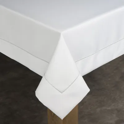 Produktbild von Festliche Tischdecke Tischdekoration KARIN weiß 145x350