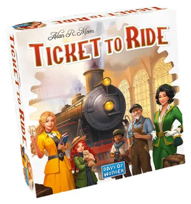 Immagine prodotto di Asmodee - Ticket To Ride Refresh, gioco da tavolo, 2-5 giocatori, 8+ anni, edizione italiana