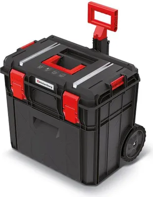 Zdjęcie produktu dla Walizka z kółkami i przegrodą X BLOCK TECH, 546 x 380 x 510 mm, 24", Kistenberg