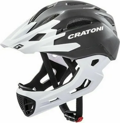 Produktbild von CRATONI Freeride Fahrradhelm C-Maniac schwarz/weiß matt