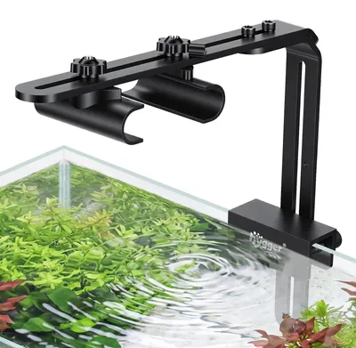 Imagen del producto de Soporte para lámpara de acuario - Soporte para iluminación de acuario - Fijación en el borde del acuario