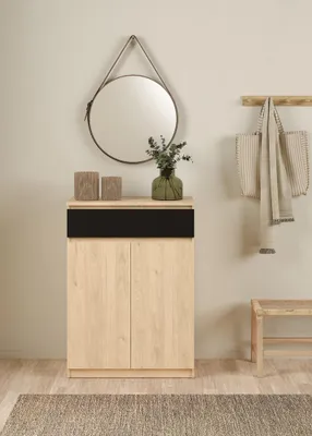 Obrázek produktu pro Botník Naia Jackson Hickory černý matný