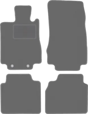 Produktbild von Graphit-Fußmatten für: Mercedes S W220 lang (1998-2005)