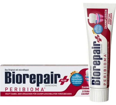 Produktbild von BIOREPAIR Zahncreme PERIBIOMA PRO - 75ml, KI-generiertes Bild