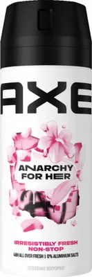 Produktbild von AXE Anarchy For Her, Frauen, Deodorant, Spray-Deodorant, Spray, 150 ml, 48 h