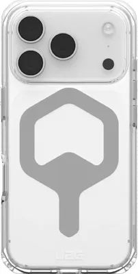 Image de Coque Urban Armor Gear iPhone 17 Pro Plyo MagSafe Ice/Argent