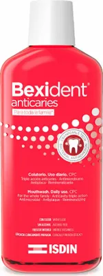 Image de Bain de bouche BEXIDENT ANTICARIES 500ml