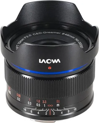 Produktbild von LAOWA 10mm f/2 Zero-D Objektiv, kompatibel mit Micro 4/3