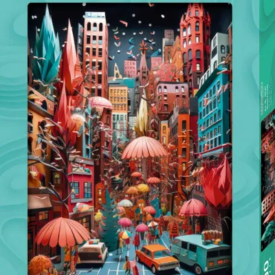 Productafbeelding van Puzzel van 1000 stukjes, "Stadslandschap", Victor Gavrilovski