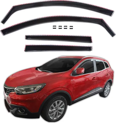 Obrázek produktu pro J&J Automotive | SCOUTT Deflektor / Ofuky oken pro Renault Kadjar 2015- 4ks