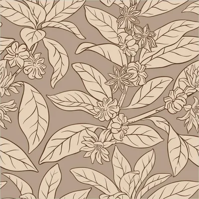 Produktbild von Wallario Wandbild aus Acryl, 50 x 50 cm, freischwebende Optik - Florales Muster