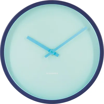 Produktbild von Remember Wanduhr 'Aqua'