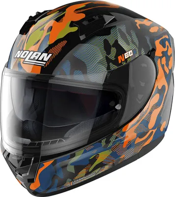 Produktbild von Nolan N60-6 Foxtrot Helm, schwarz/orange, XS (55)