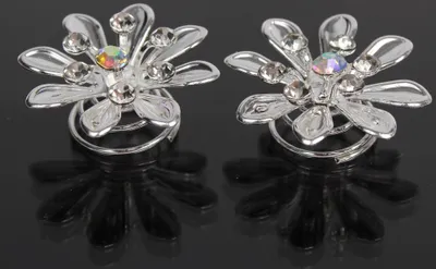 Produktbild von 2 Strass Curlies Haarschmuck Modell 5