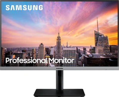 Obrázek produktu pro Samsung LS24R650FDU, 60,5 cm (23.8"), 1920 x 1080 px, Full HD, 5 ms, Černá, Šedá