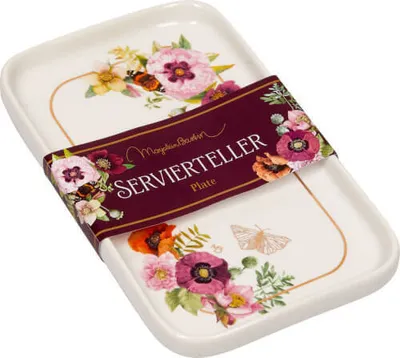 Produktbild von Servierteller Blütenzauber - M. Bastin
