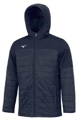 Produktbild von Mizuno Herren Team Sapporo Hooded HYB Jacket - 32FE9A02, Farbe:Dunkelblau, Textil:S