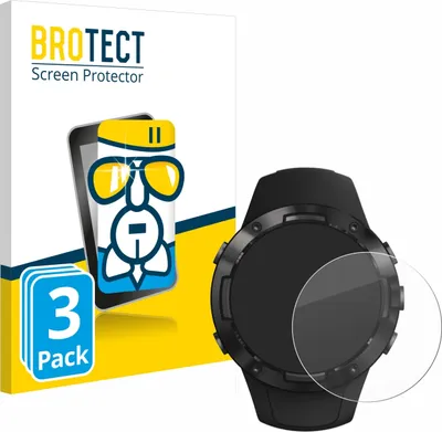 Produktbild von 3x BROTECT Schutzglas für Suunto 5 Schutzfolie Panzer Folie Glas Display Schutz klar