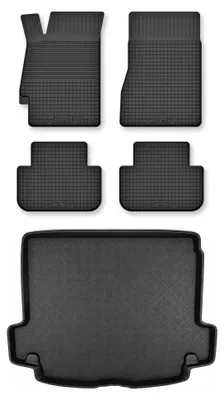 Obrázek produktu pro Vaničkové autokoberce + vana kufru pro: Renault Megane II 2002-2008 kombi 5 ks